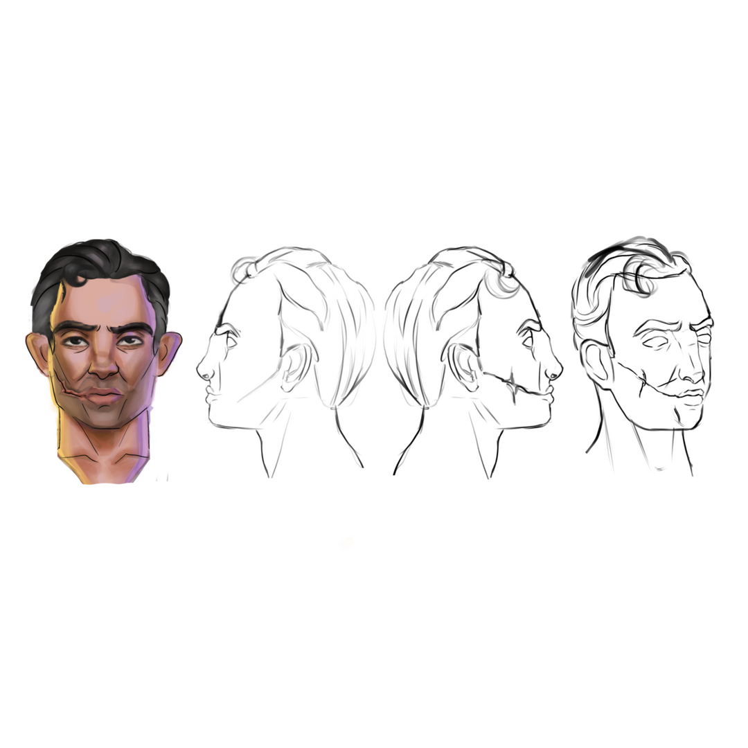 Mohammed Adult - Head Turnaround