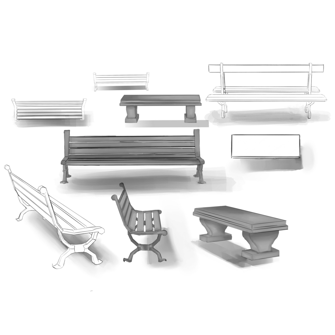 Bench - Props Design