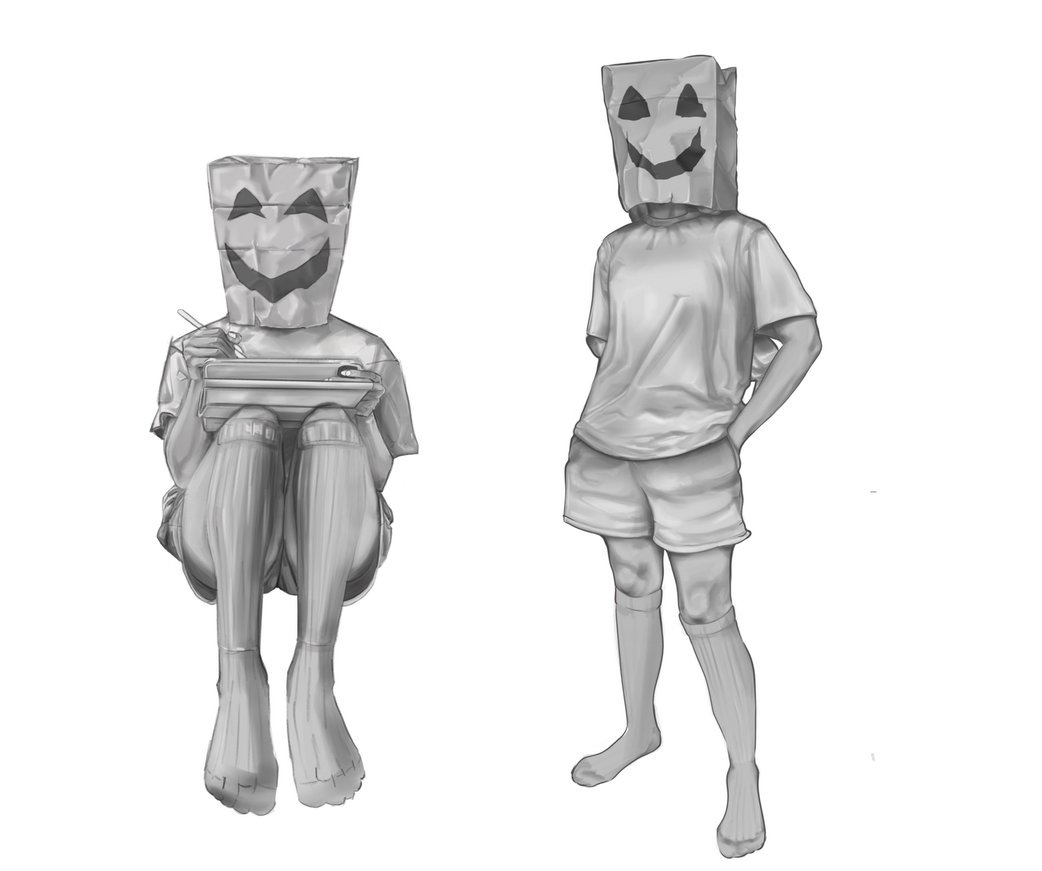 Paper Bag Character - Final Concept